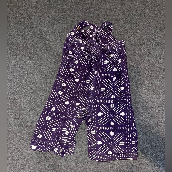 Newborn African Design Overalls - Picture 2 of 3